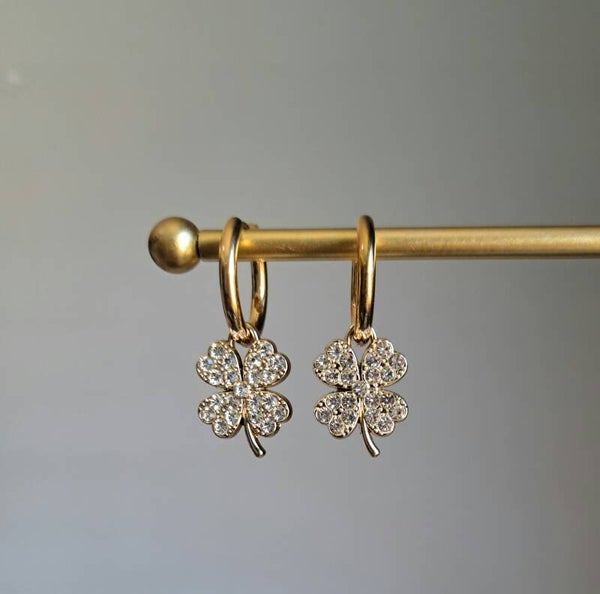 Klaver aan stainless steel