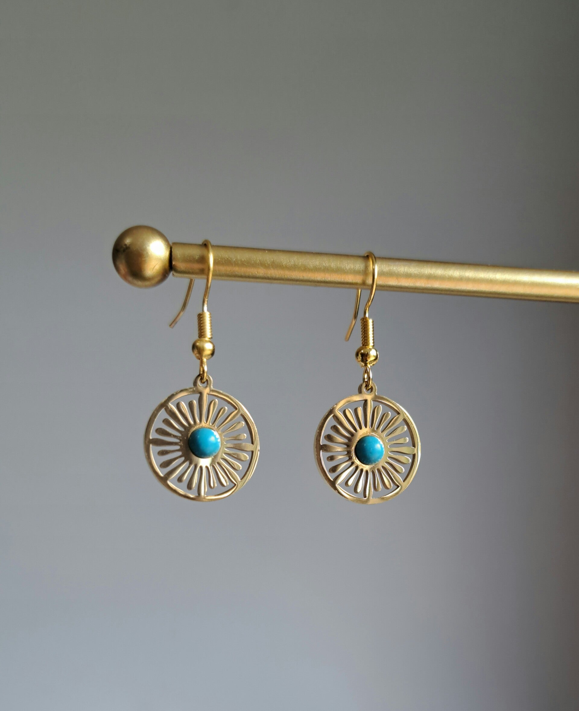 Turquoise zon