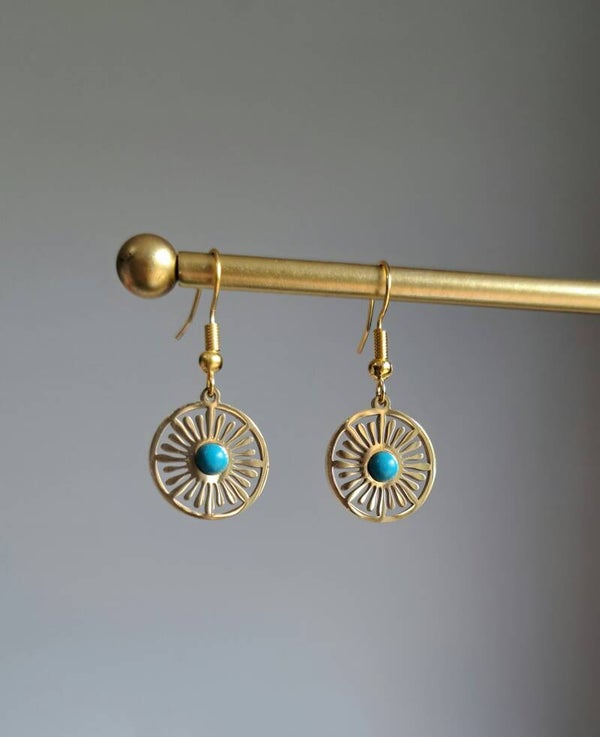 Turquoise zon