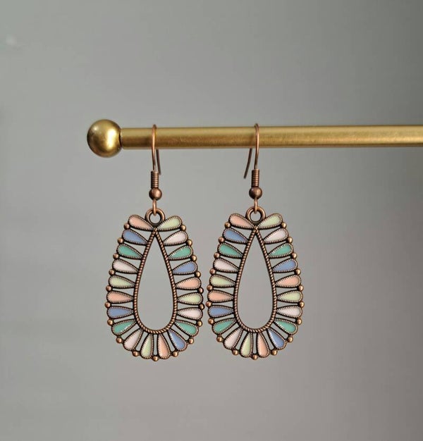 Boho pastel kleuren