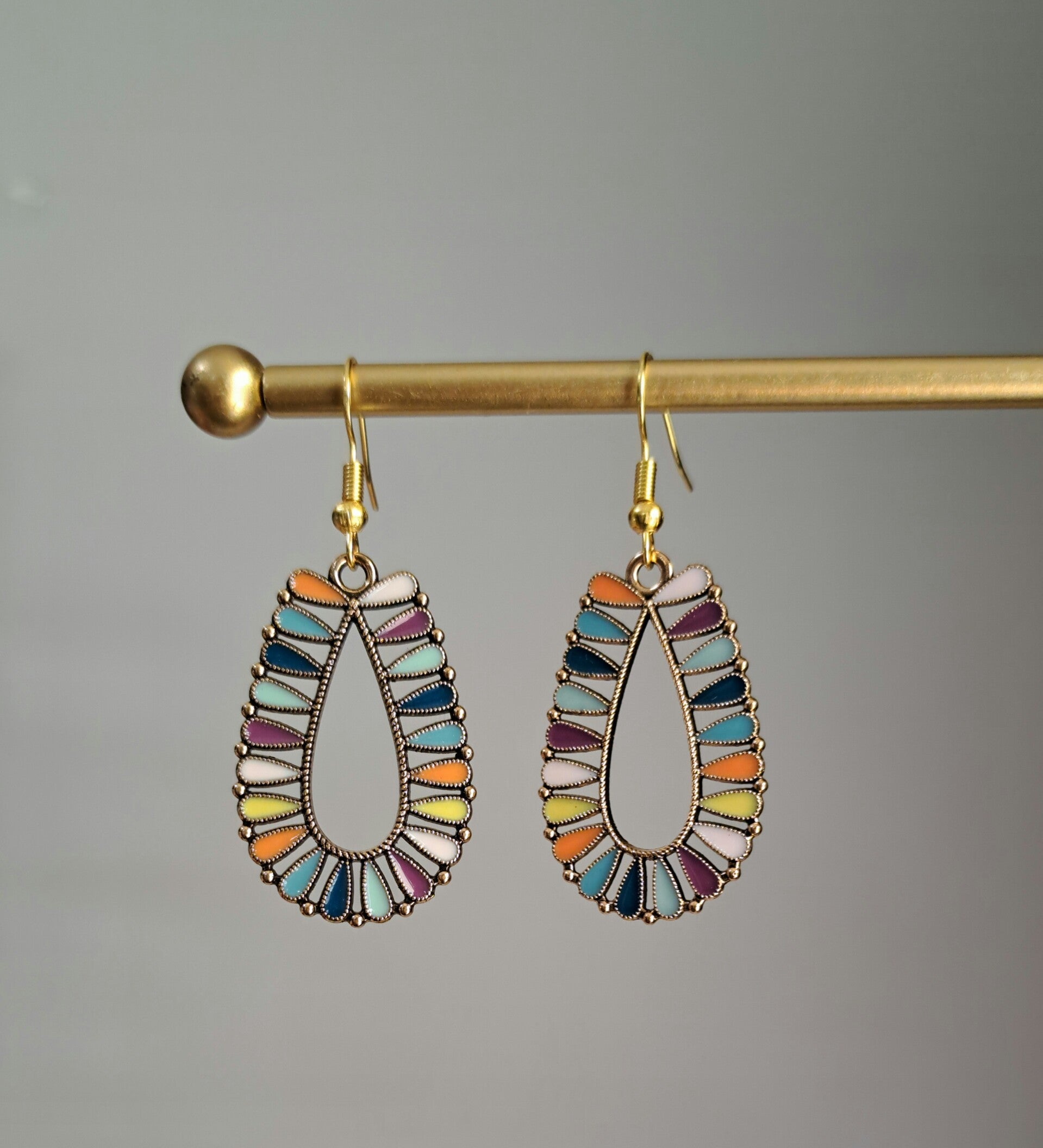 Boho hippe kleuren