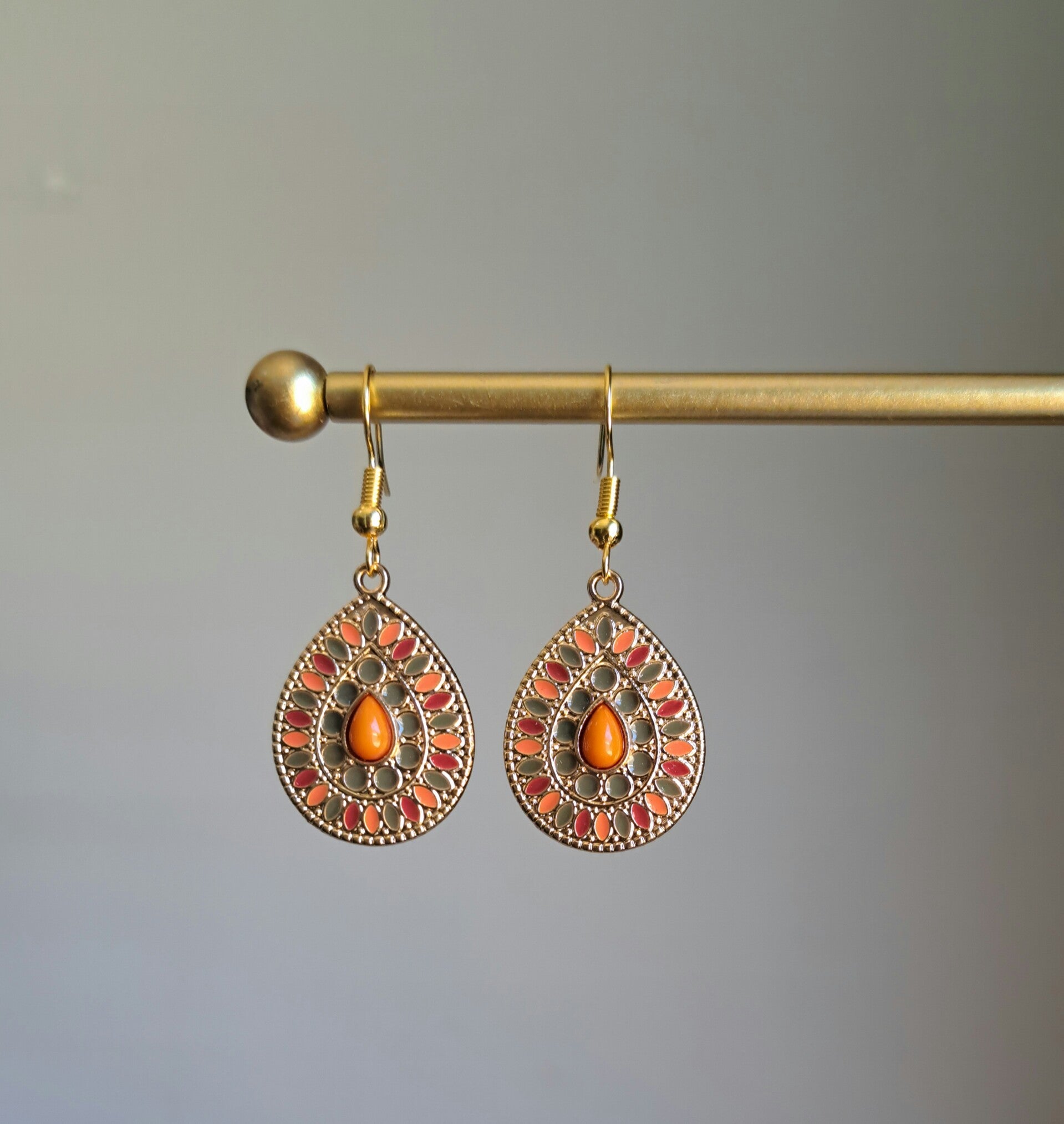 Boho chique orange