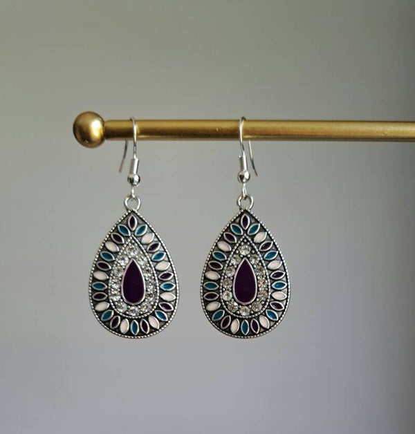 Boho donker paars