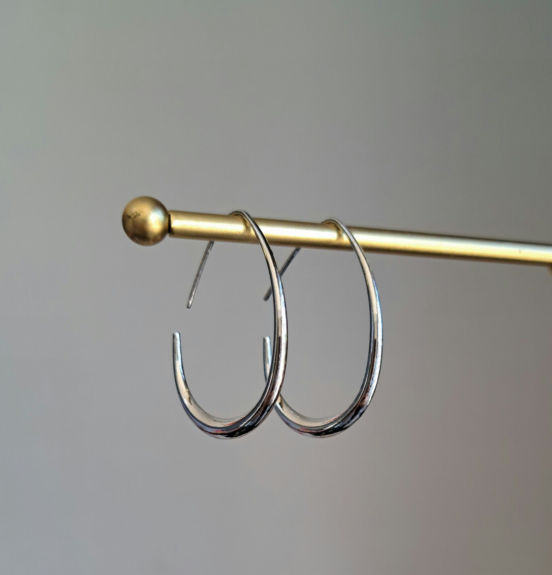 Zilverkleurige hoop