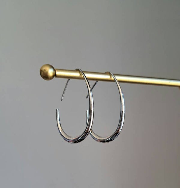 Zilverkleurige hoop