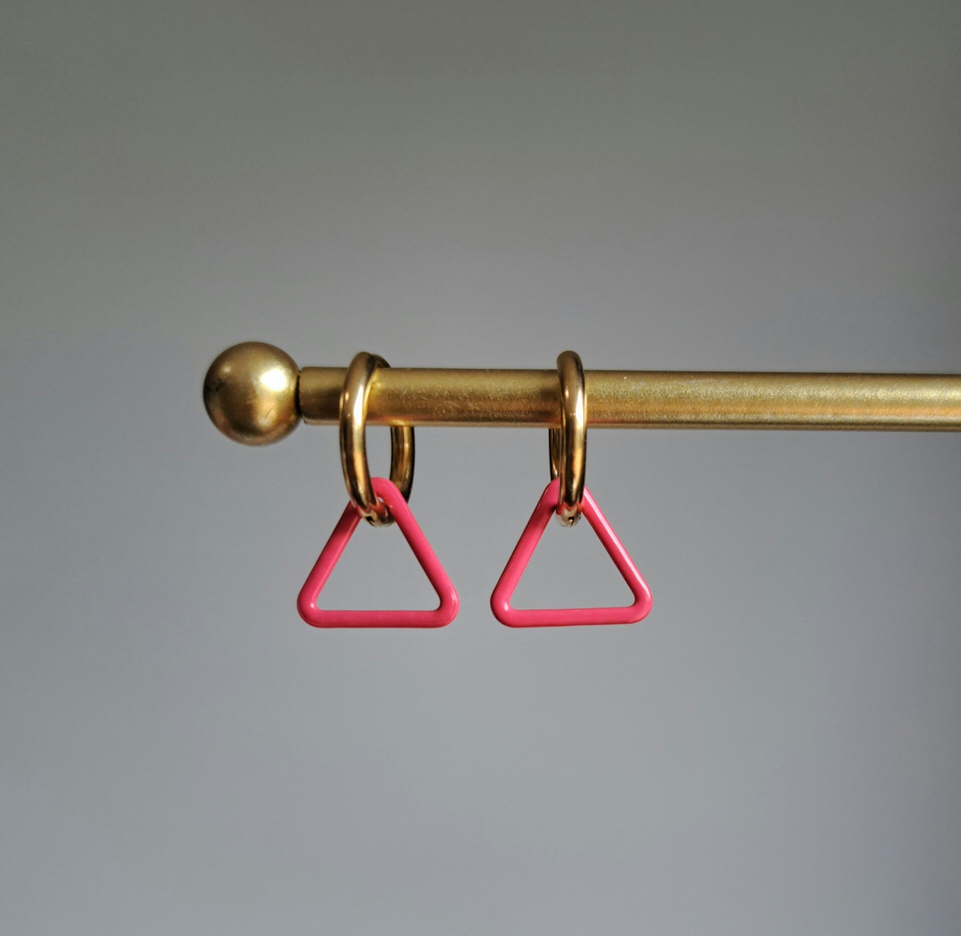 Stainless steel met driehoek