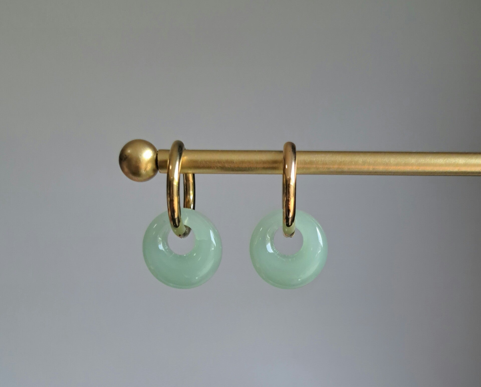 Stainless steel met mintgroen