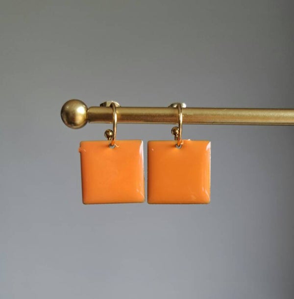 Vierkant oranje