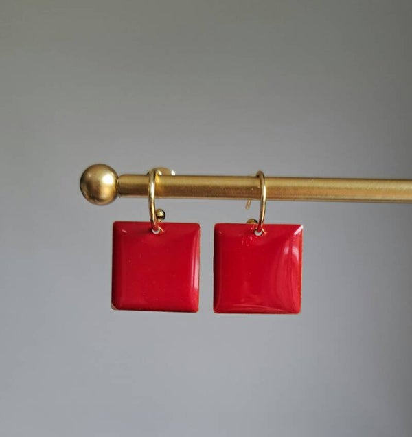 Vierkant rood