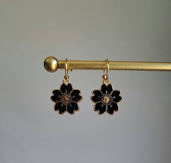 Black flowers