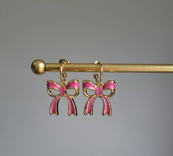 Roze strik