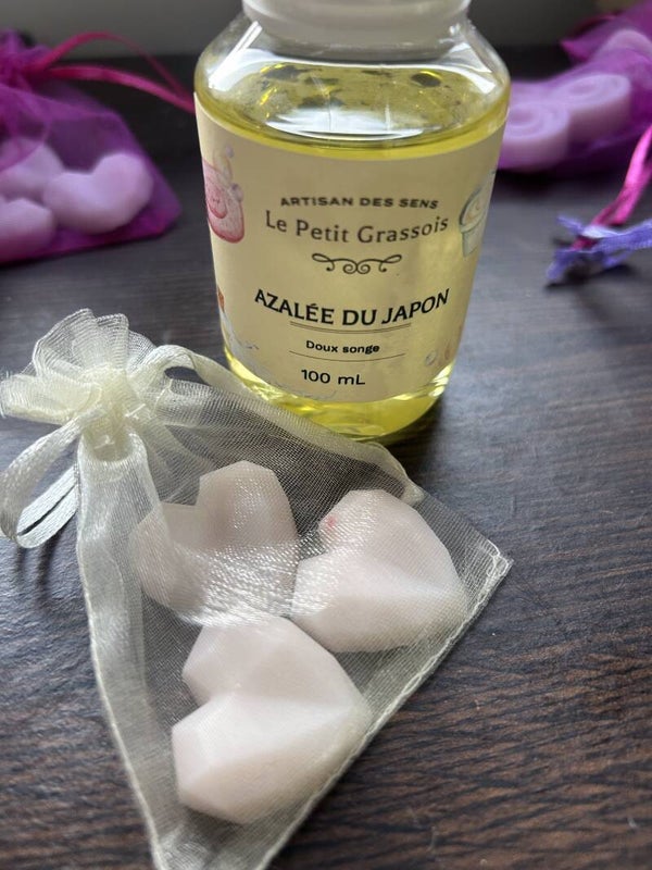 Fondants Saint Valentin Azalée du Japon