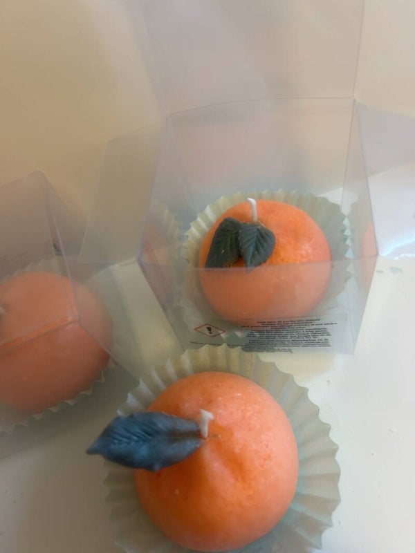 Cup Candles Mandarine