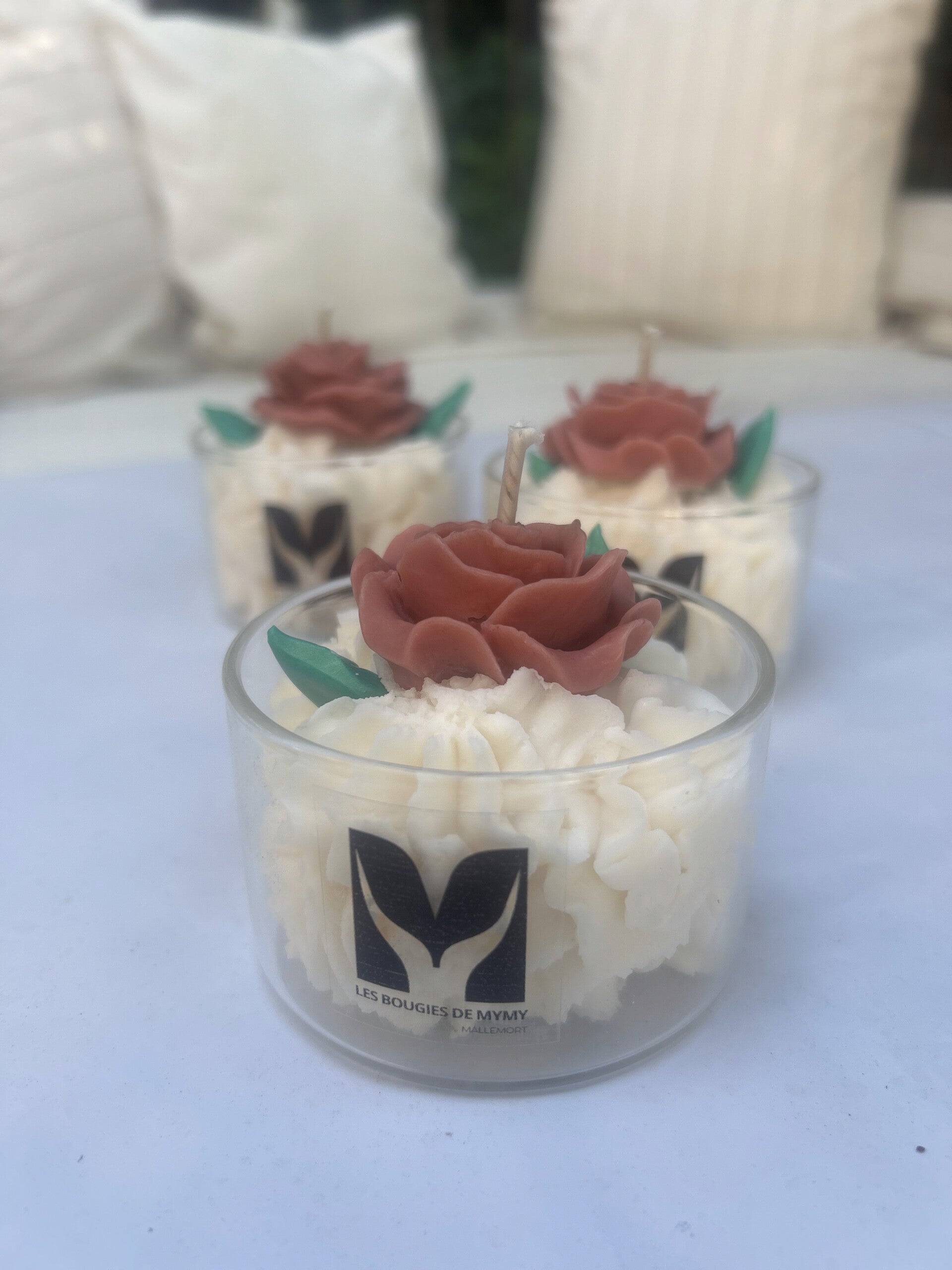 Bougies d'été Monoï
