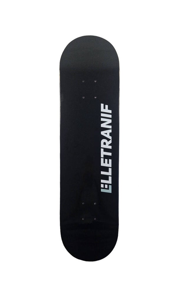 Elletranif logo deck black