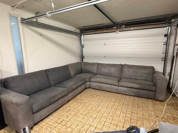 Hoekbank Antraciet – 300 x 300 cm