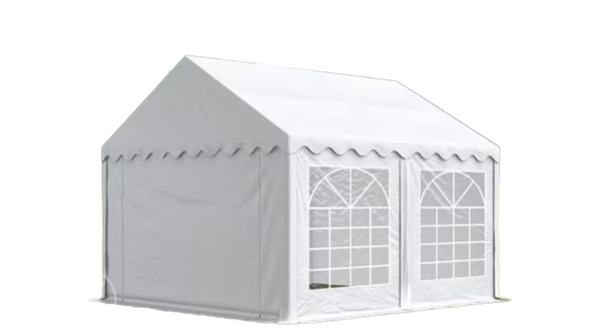 Partytent wit  Sterk Vrachtwagen Zijl 4x4 meter