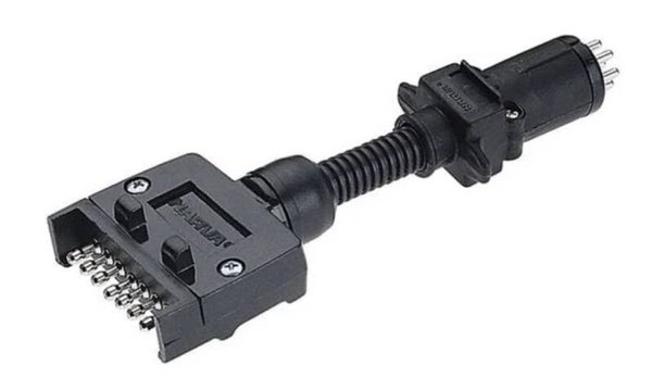 Narva 7 Pin Flat Socket