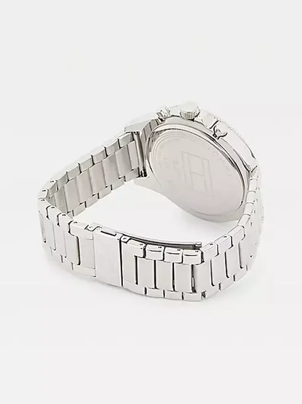 TOMMY HILFIGER STAINLESS STEEL MULTIFUNCTION BLUE WATCH | Garden 
