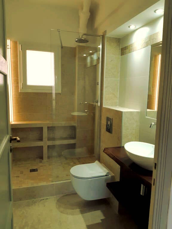 appartement Cassis - douche italienne