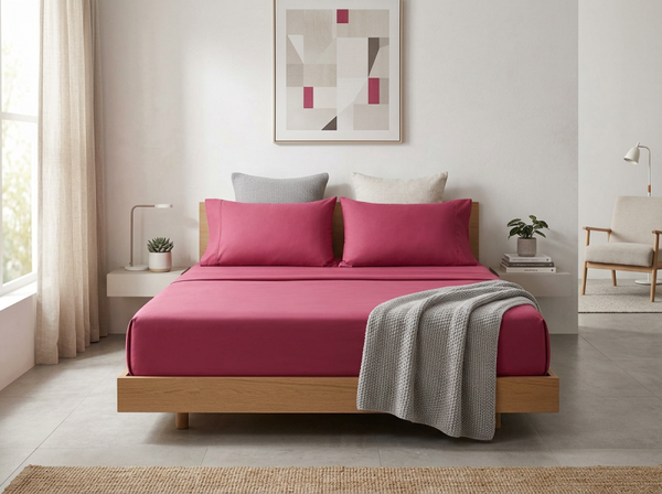 Drap housse 180×200 cm - 100% coton
