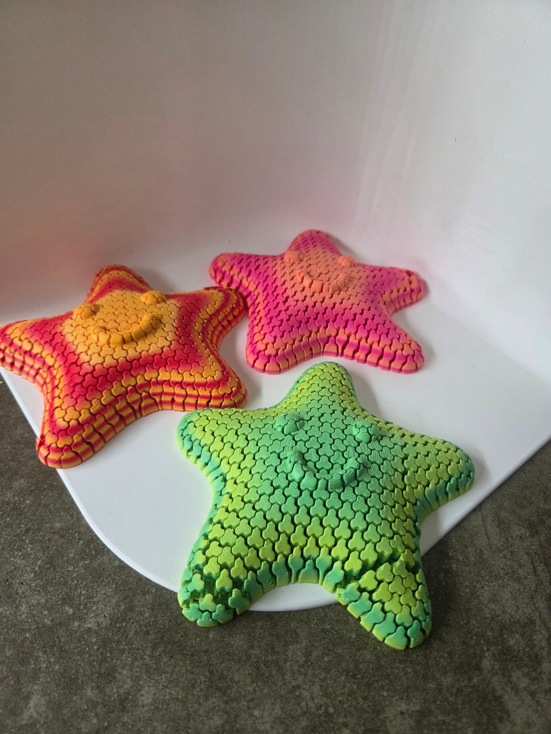 Flexibele Zeester Fidget – Vrolijke Kleuren & Eindeloos Klikplezier