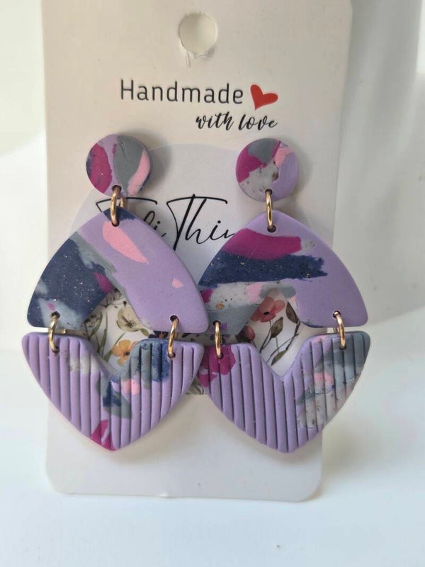 Lilac Mosaic Geo