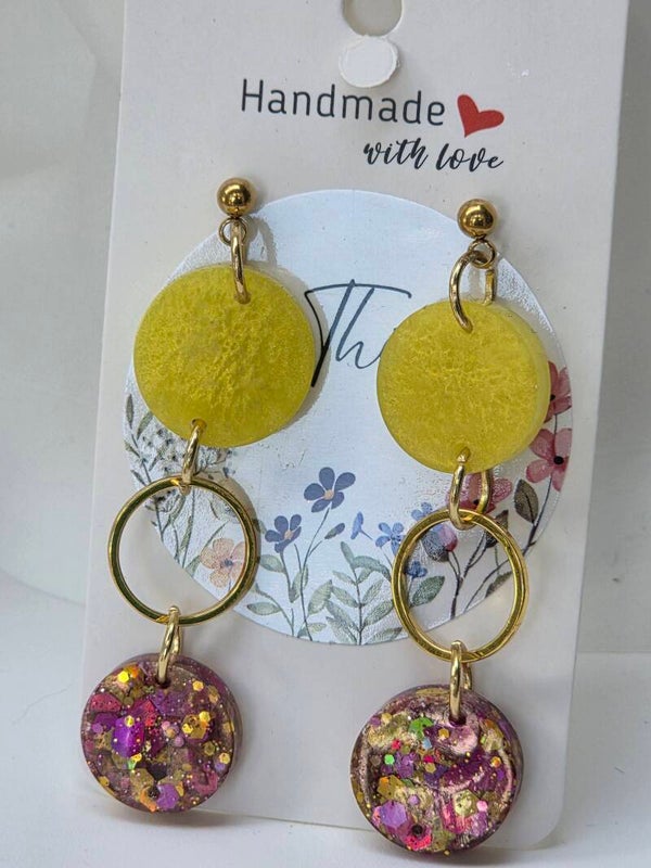 Sunny Glitzy Circles