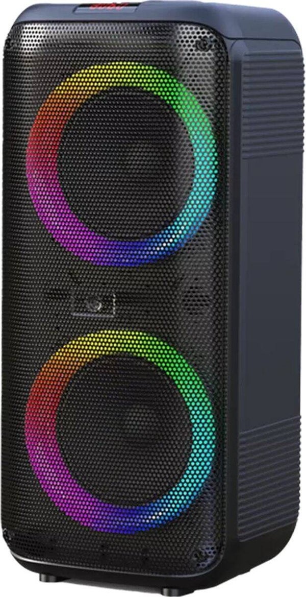 Bluetooth party speaker met discolichten