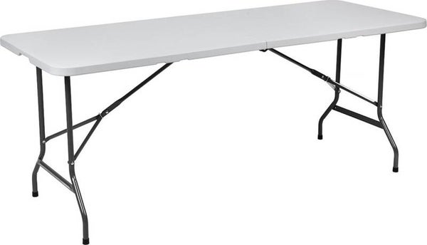 Inklapbare eettafel 180x70 cm (inclusief overtrekhoes)