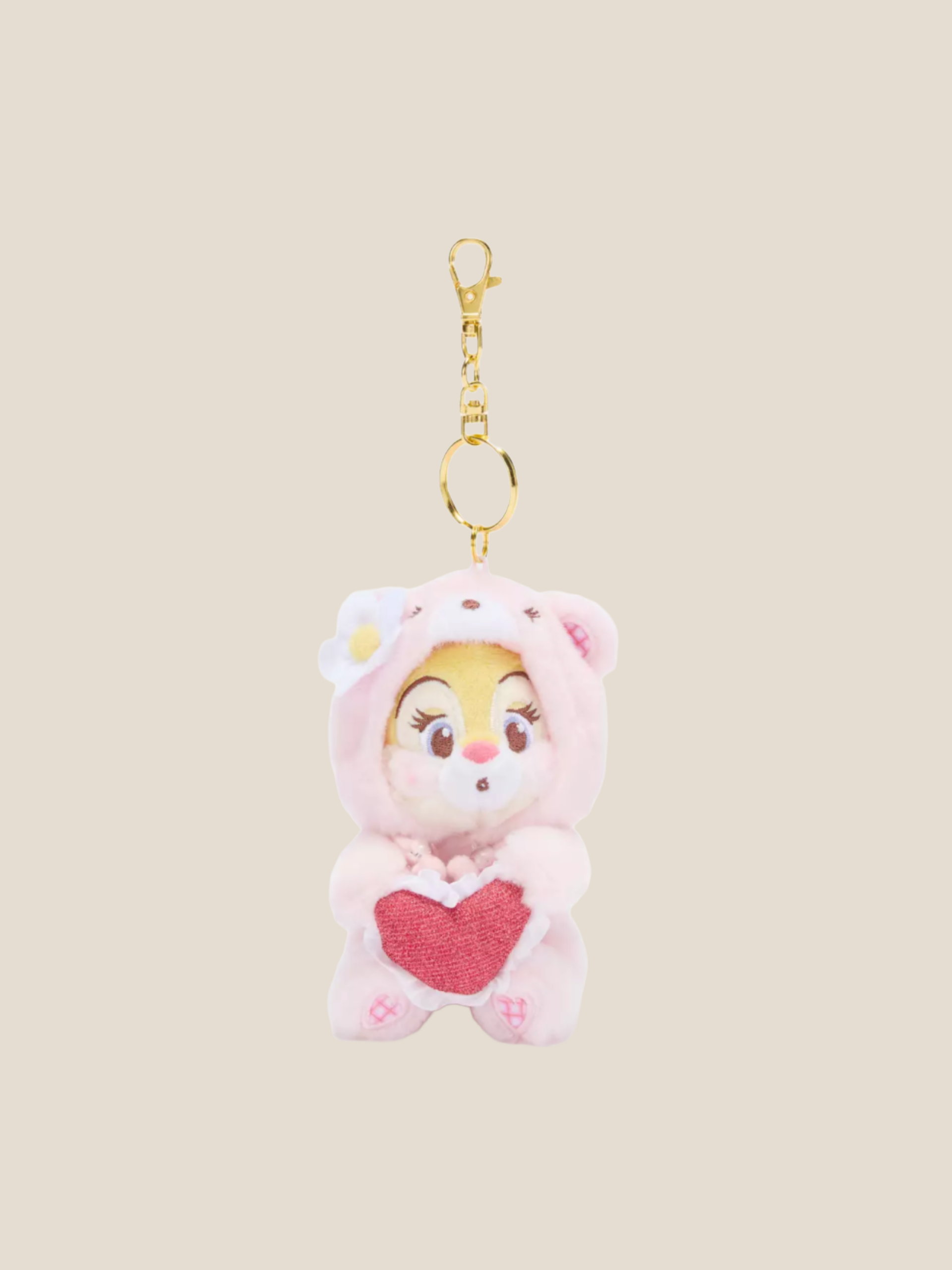 Clarice in Bear Suit Plush Keychain Bag Charm Sleutelhanger