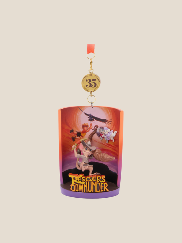 Disney Reddertjes The Rescuers Down Under 35th Anniversary Legacy Sketchbook Ornament