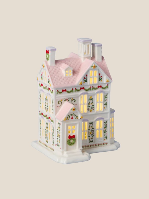 PRE-ORDER Lenox Spice Village Lit Christmas House Figurine