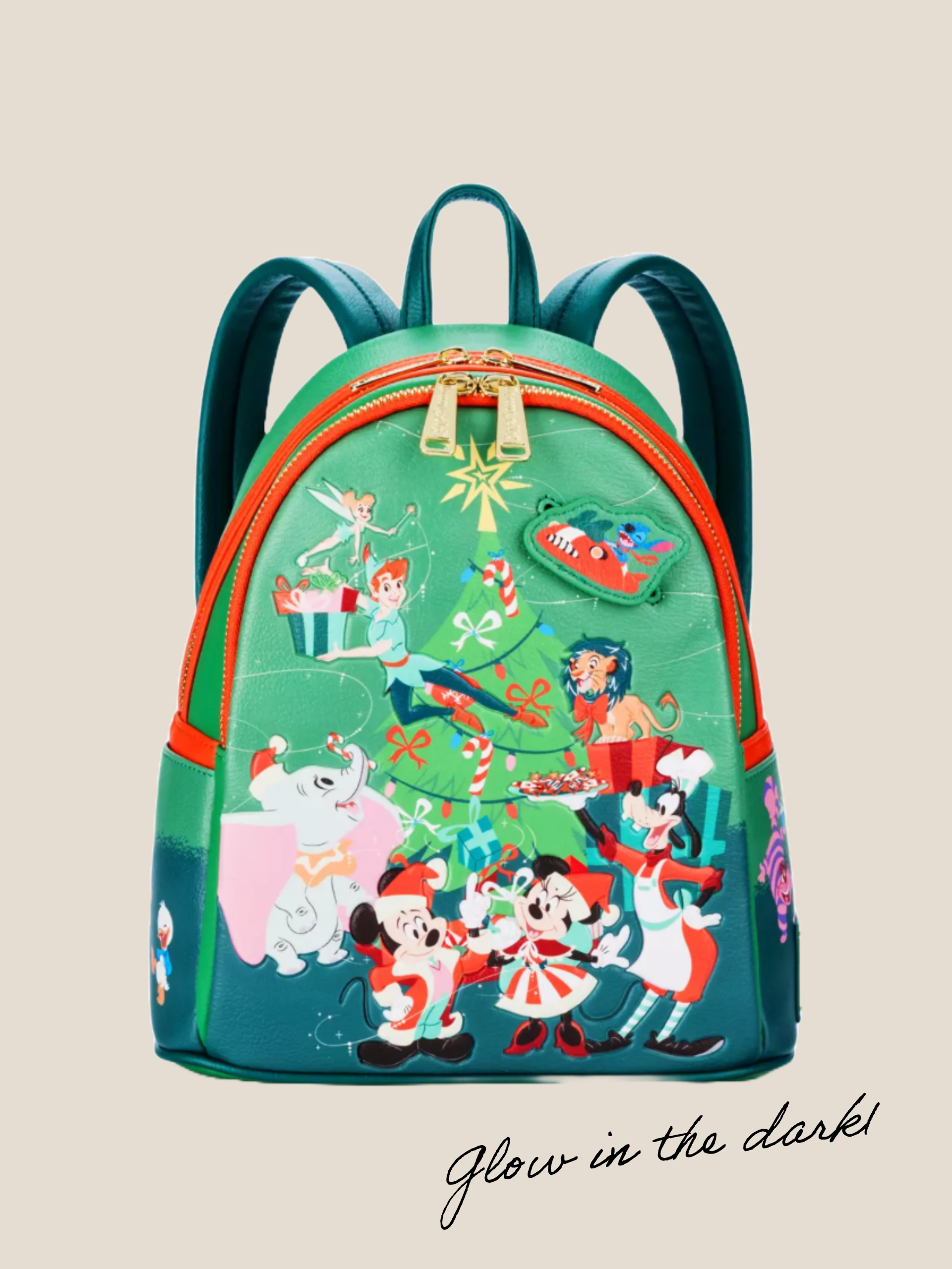 Disney Loungefly Festive Christmas kerst Rugzak Backpack