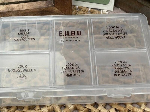 E.H.B.O (eerste hulp bij ouderschap doosje) / ehbo