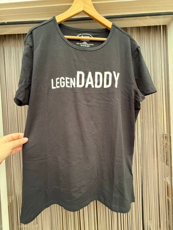 T shirt met tekst LegenDaddy