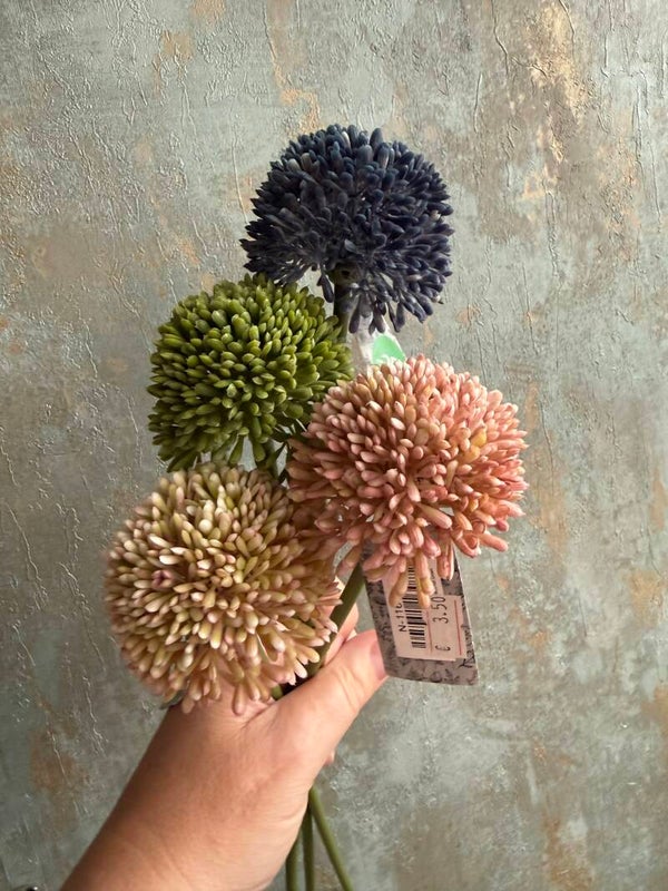Allium kunst (verschillende kleuren)