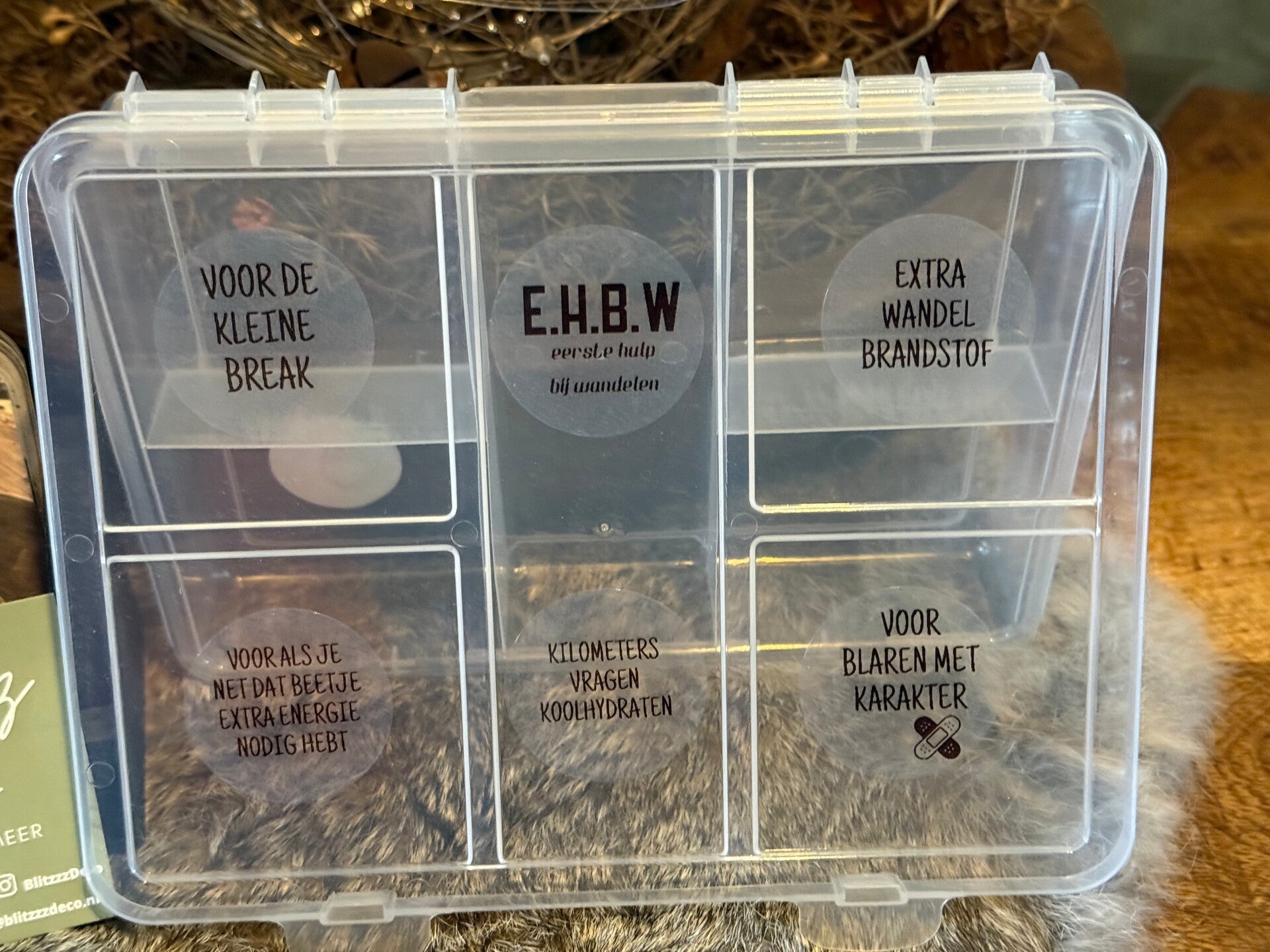 E.H.B.W(eerste hulp bij wandelen) ehbw
