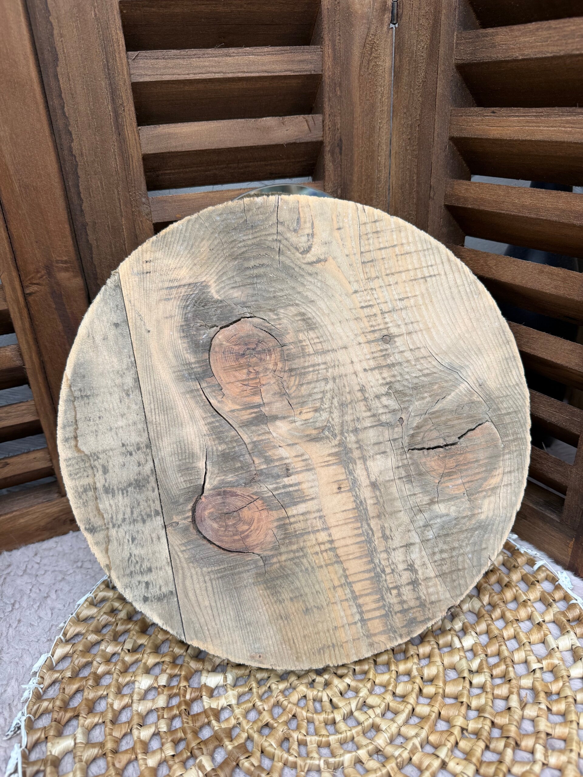 Plateau hout 30 cm