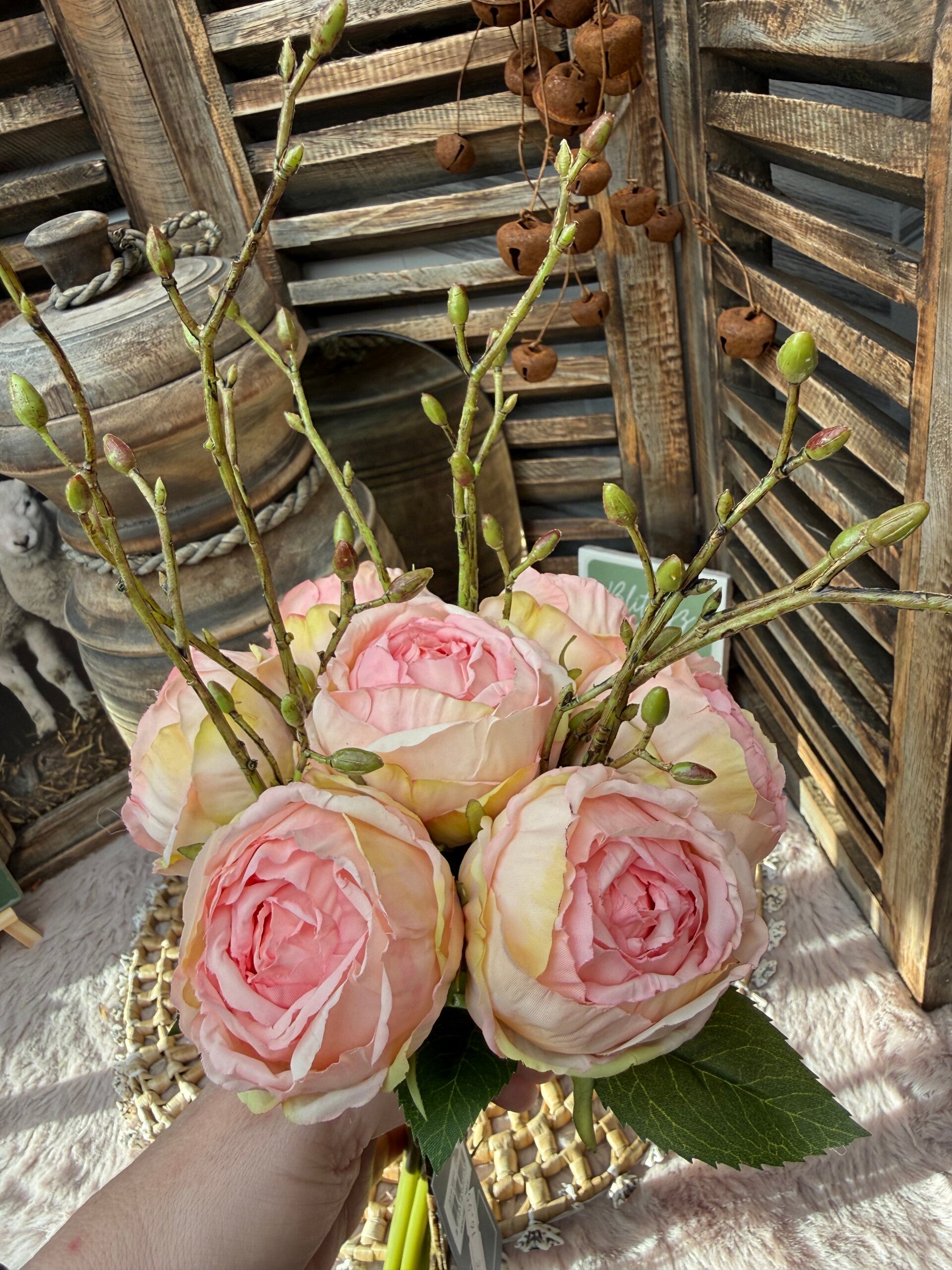 Bosje kunstrozen Countryfield