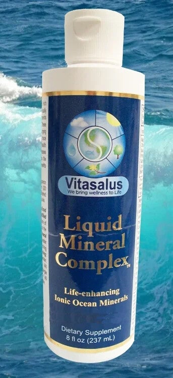 NEW! LIQUID IONIC MINERALS ORGANIC VEGAN DIETARY SUPPLEMENT-4 ALL GENDERS & AGES