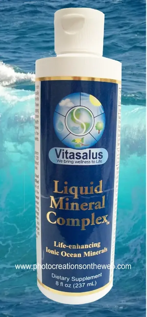 NEW! LIQUID IONIC MINERALS ORGANIC VEGAN DIETARY SUPPLEMENT-4 ALL GENDERS & AGES