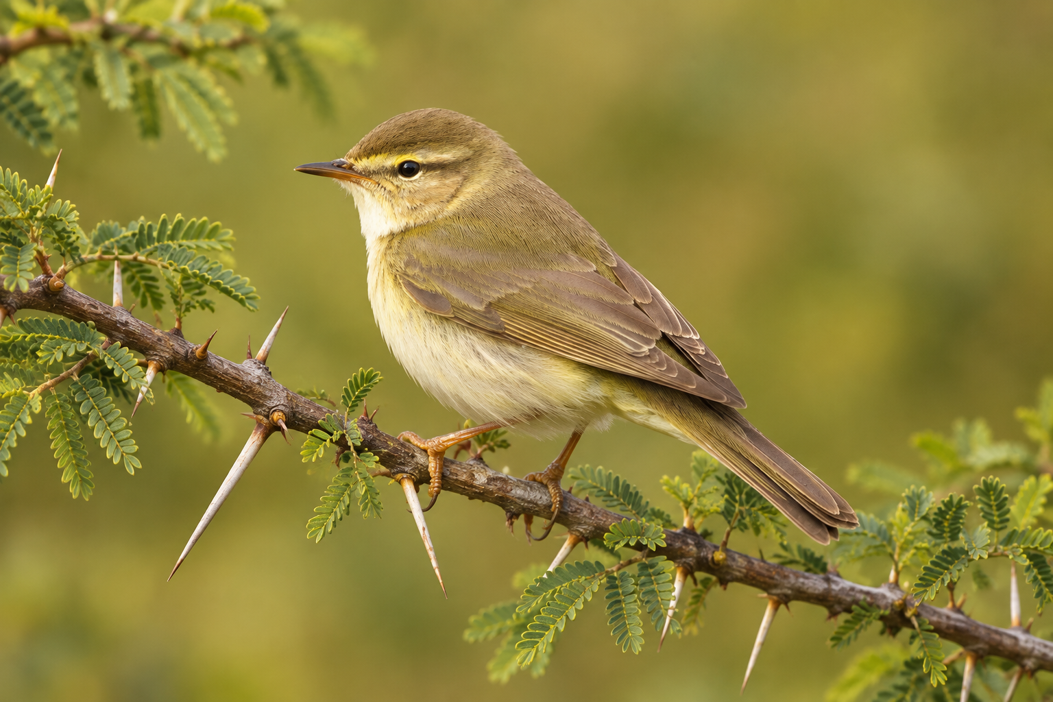 Willow Warbler in The Gambia