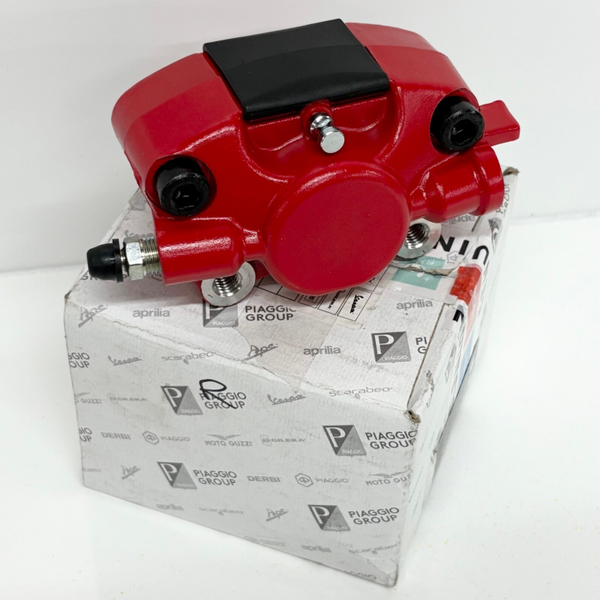 Genuine Piaggio Red Brake Caliper 125/180 2 Stroke