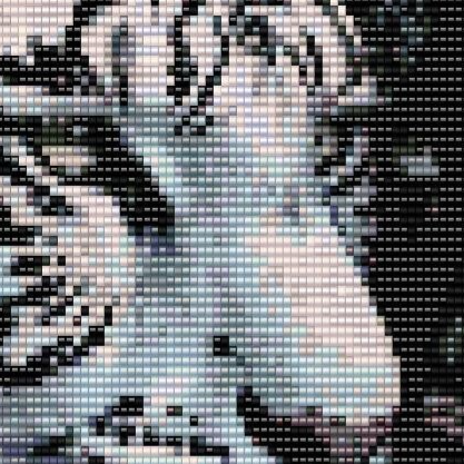 Ein Muster von zwei  Tigern, die majestätisch in einer natürlichen Umgebung posieren.