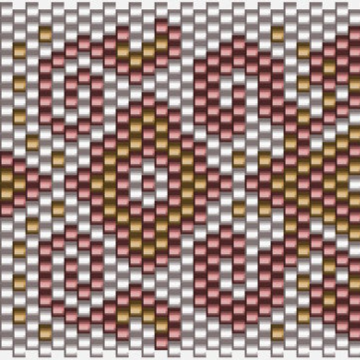 Raffiniertes Häkelmuster in edlem Schwarz und Gold, perfekt für stilvolle Handarbeiten.