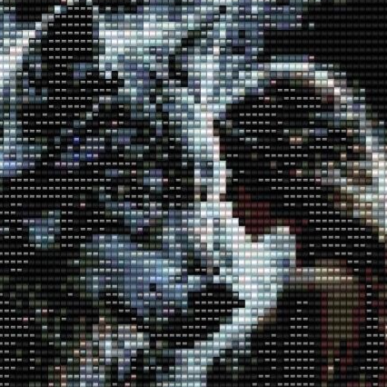  Kreuzstichmuster einer eleganten Frau, die anmutig neben einem majestätischen Wolf steht.