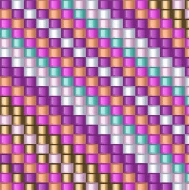  Hintergrund mit lila und pink gestreiften Mustern, ideal für kreative Projekte wie Armbandweben.