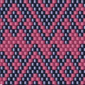 Feines Häkelmuster in zarten Rosa- und Blautönen, perfekt für stilvolle Häkelarbeiten.