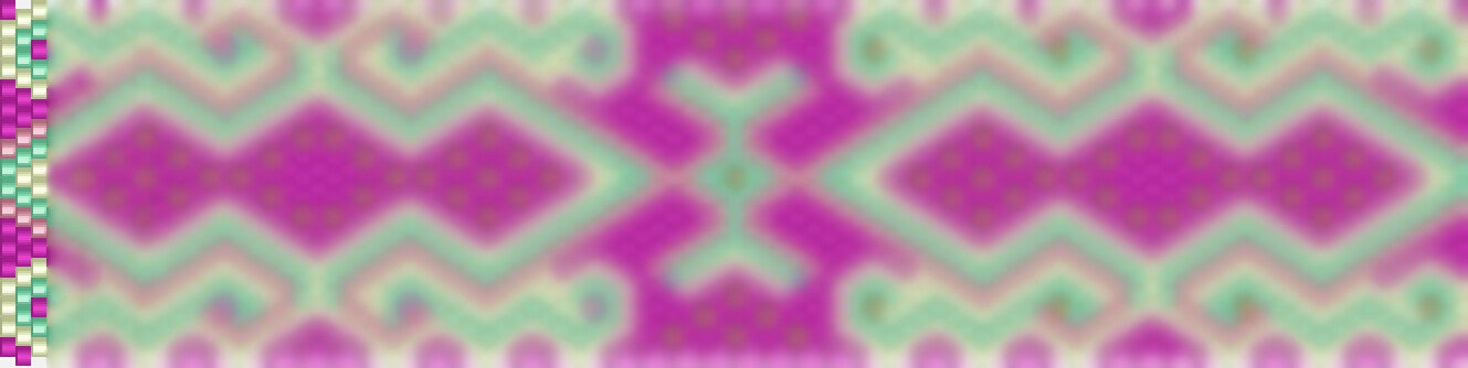 Perlenkette häkeln Mustervorlage